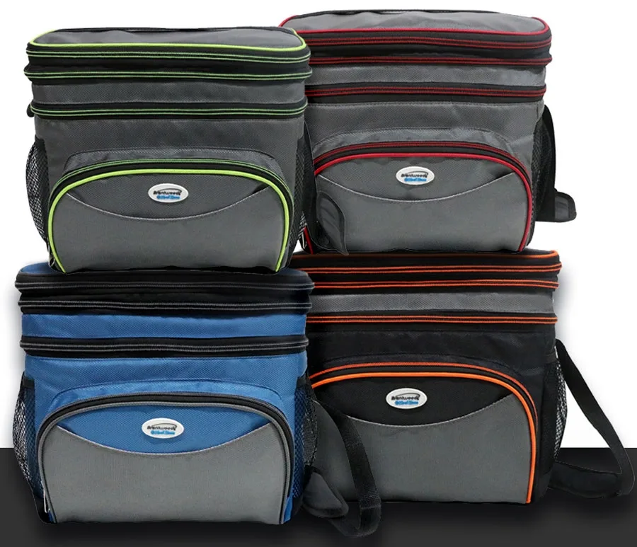6 Can Cooler Bag w/Hard Plastic Liner