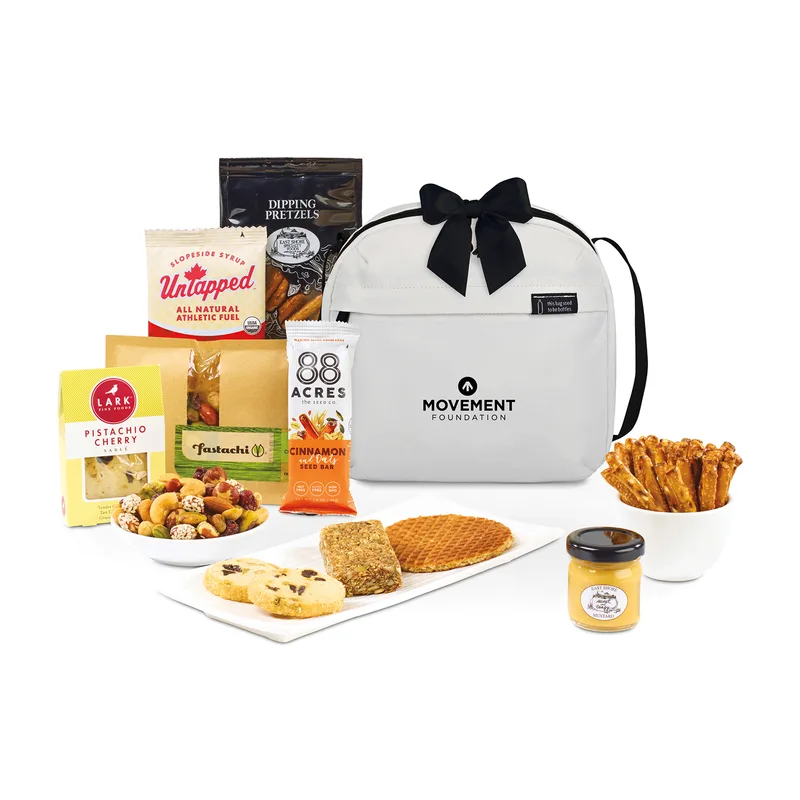 Out To Lunch Gourmet Treats Cooler - Cream