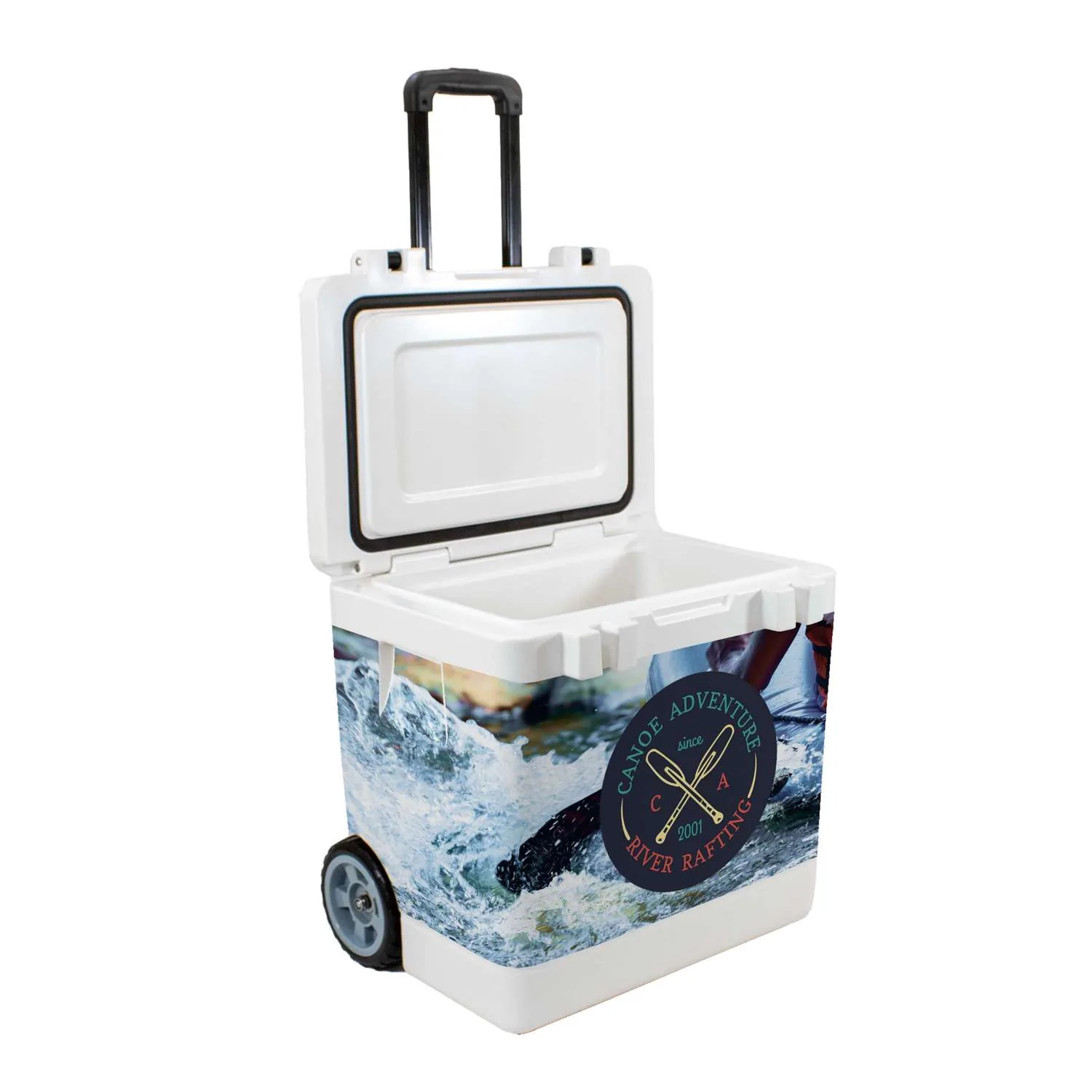 35L OBP Wheeled Explorer Cooler, Wrap & Lid Decal view 5