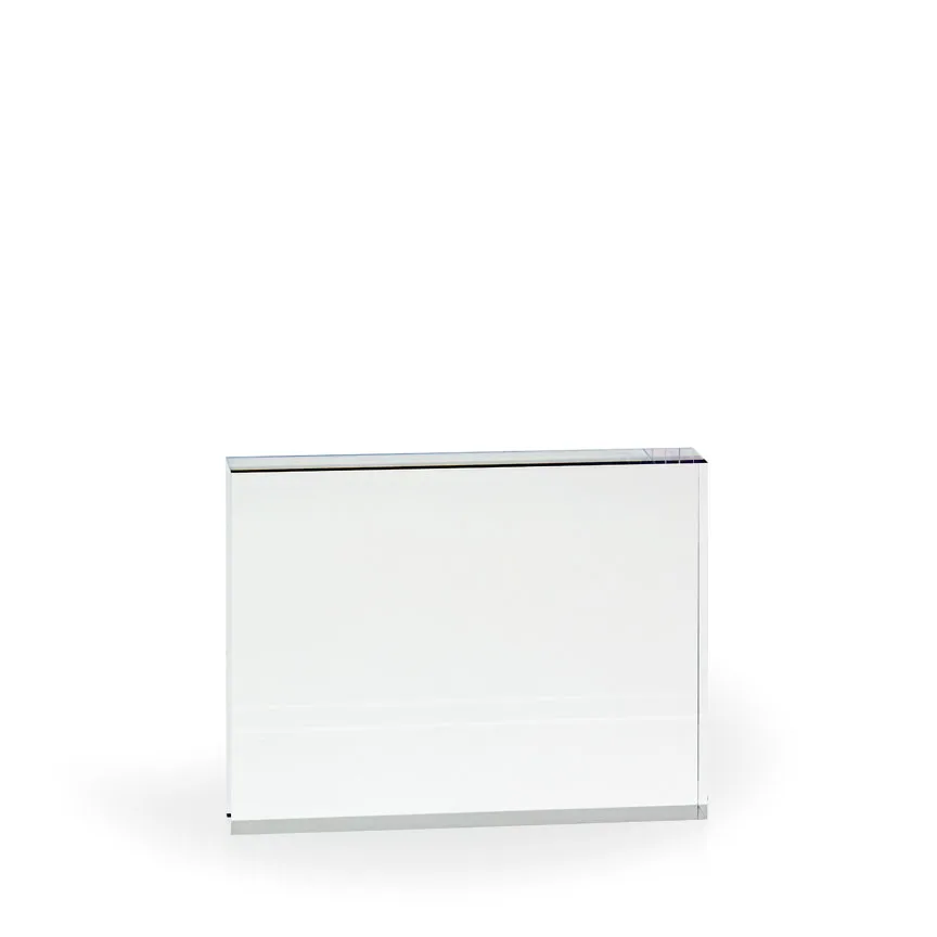 Postcard Acrylic Paperweight Award - UV Printed view 2