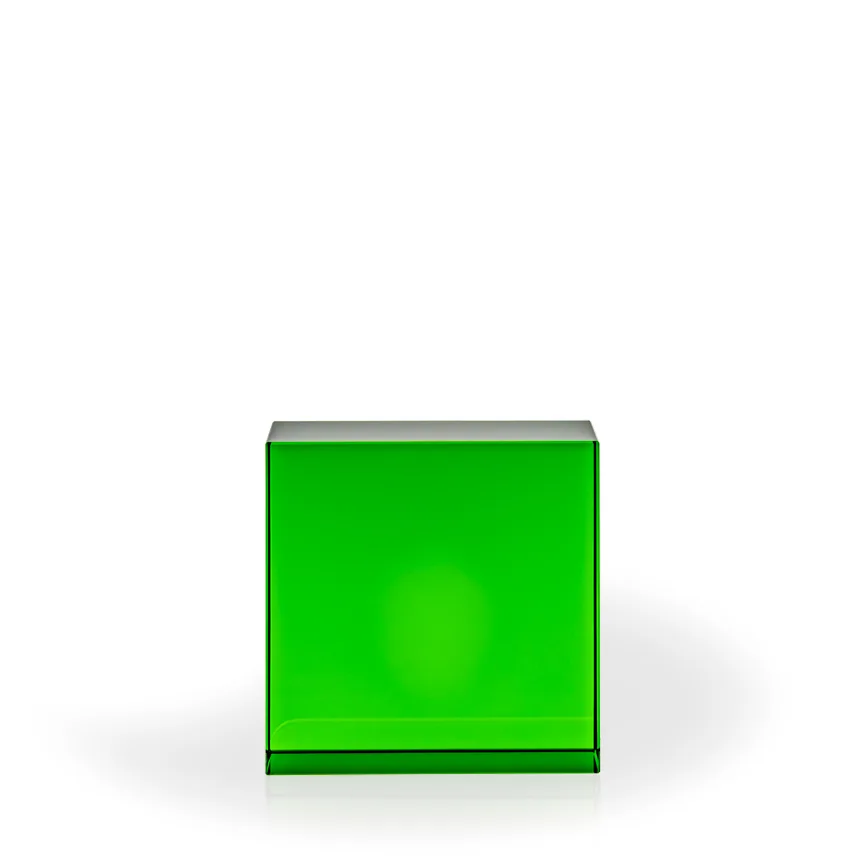 Hudson Green Crystal Paperweight view 2