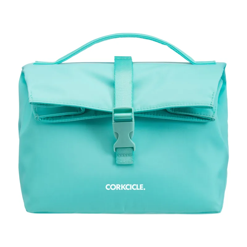Corkcicle Nona Roll Top Lunchbox - Turquoise