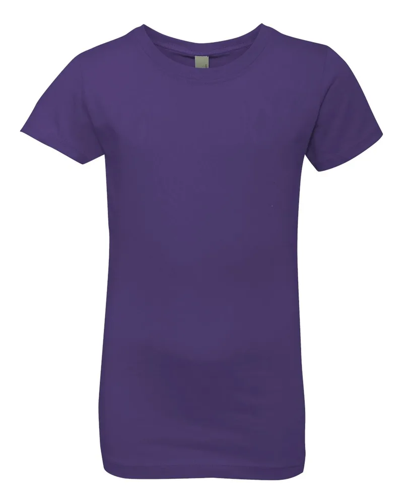 Next Level Apparel® Girls' Cotton Princess T-Shirt view 6