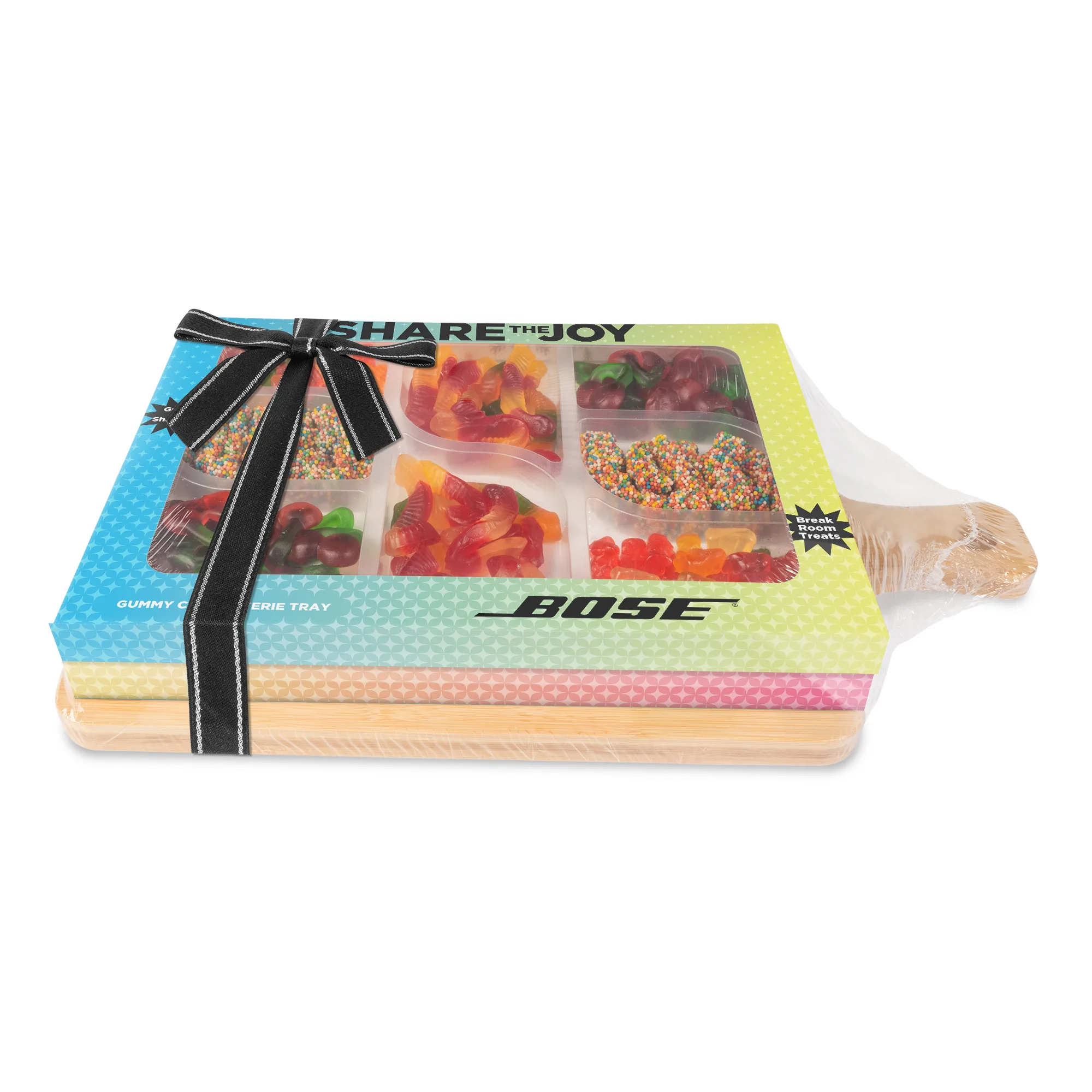 Gummy & Sweet and Savory Charcuterie Trays with Wood Board view 2