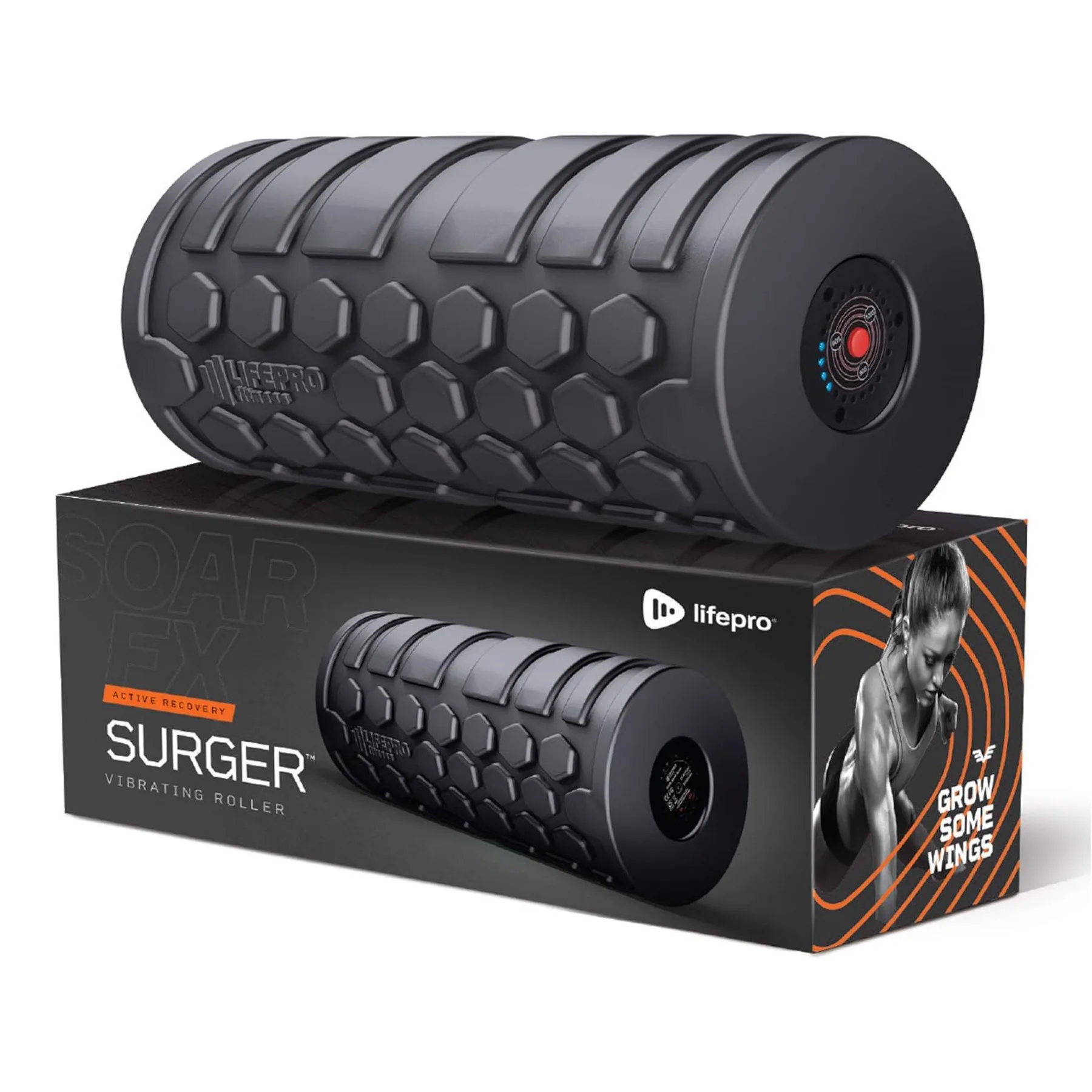 Lifepro Surger 4-Speed Vibrating Foam Roller