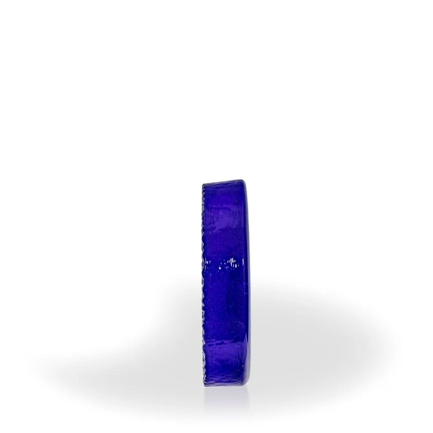 Sulu Raindrop Cobalt Recycled Glass Award, 5.25" view 3