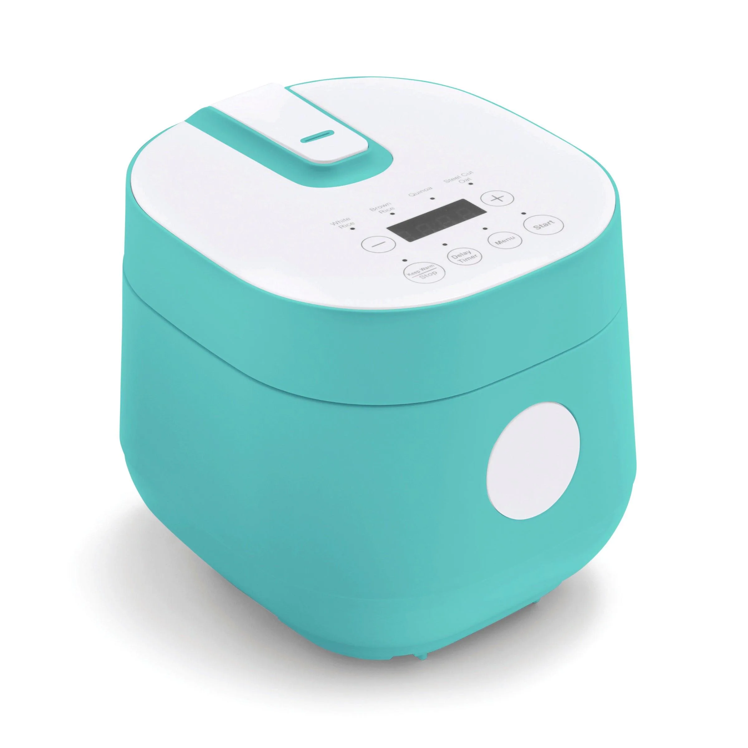GreenLife Go Grains Healthy Turquoise Ceramic Rice Cooker