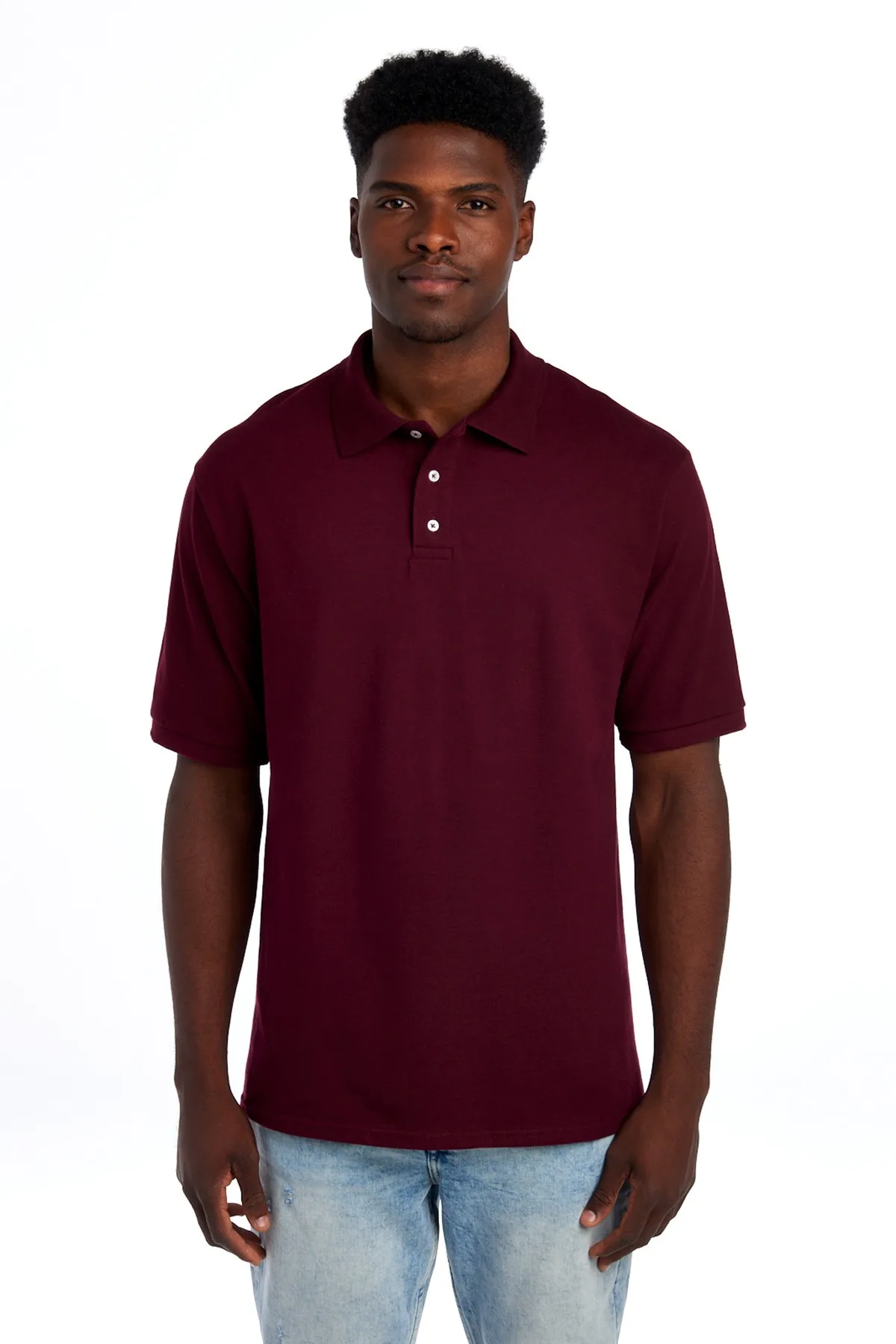 Jerzees® Unisex Premium Ring Spun Cotton Pique Sport Shirt view 5