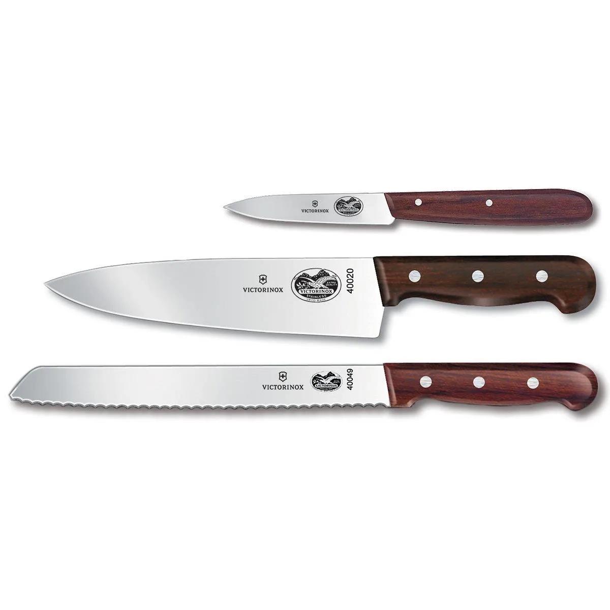 Victorinox Swiss Army Corporate Gifts Cutlery 3-Pc Wood Set