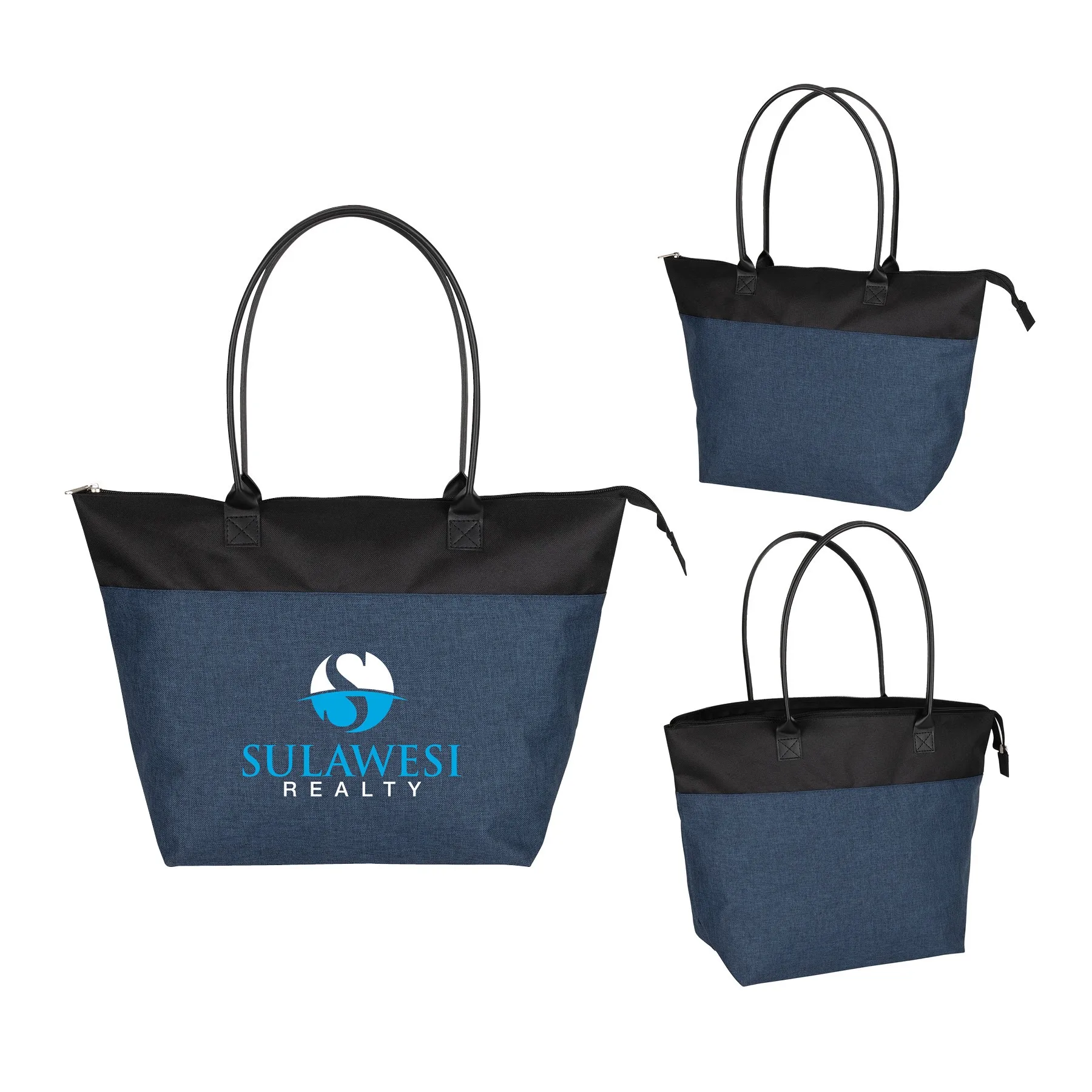 Abigail Two-Tone Tote Bag view 2