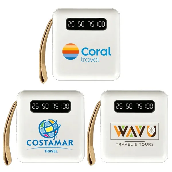 Portable Charger with Built in Cable 5000mAh Power Bank