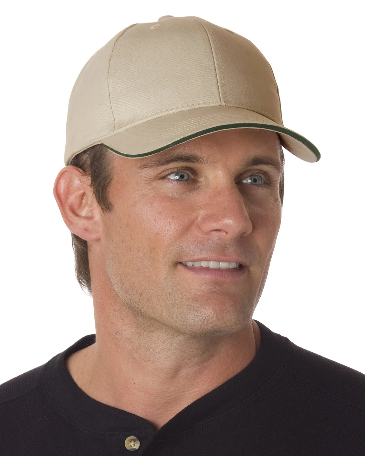 Tan/ Dark Green