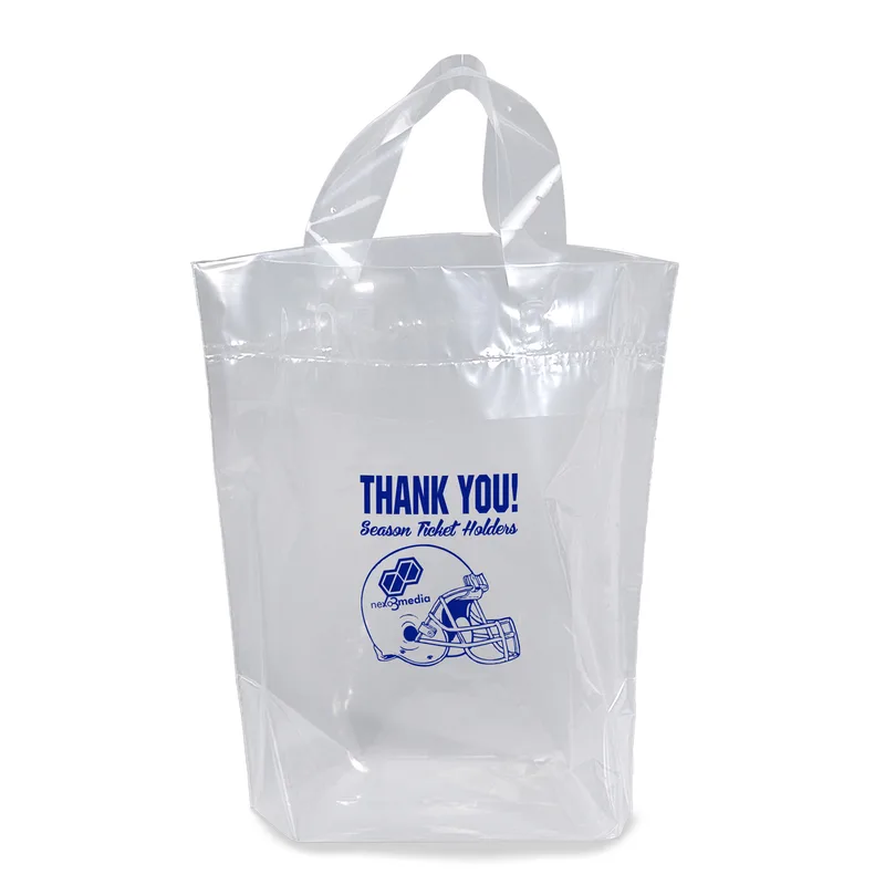 Fox™ - Soft Loop Handle Bag - Flexo Ink Print (12" x 12" x 6")
