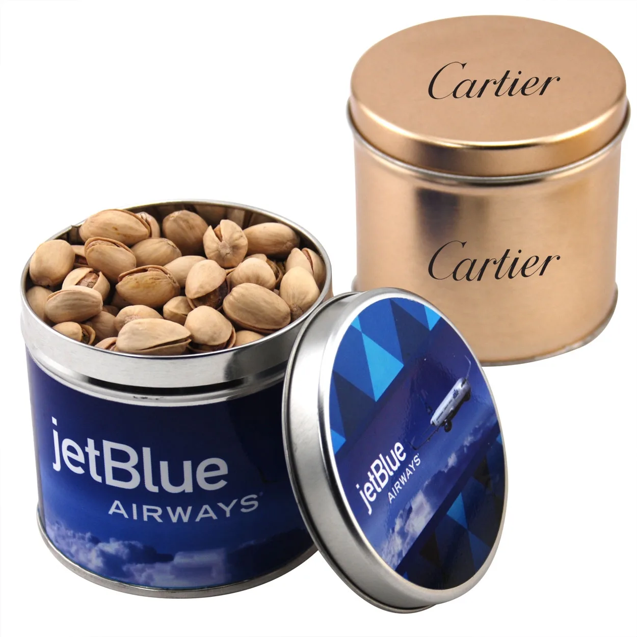 Round Tin w/Pistachios