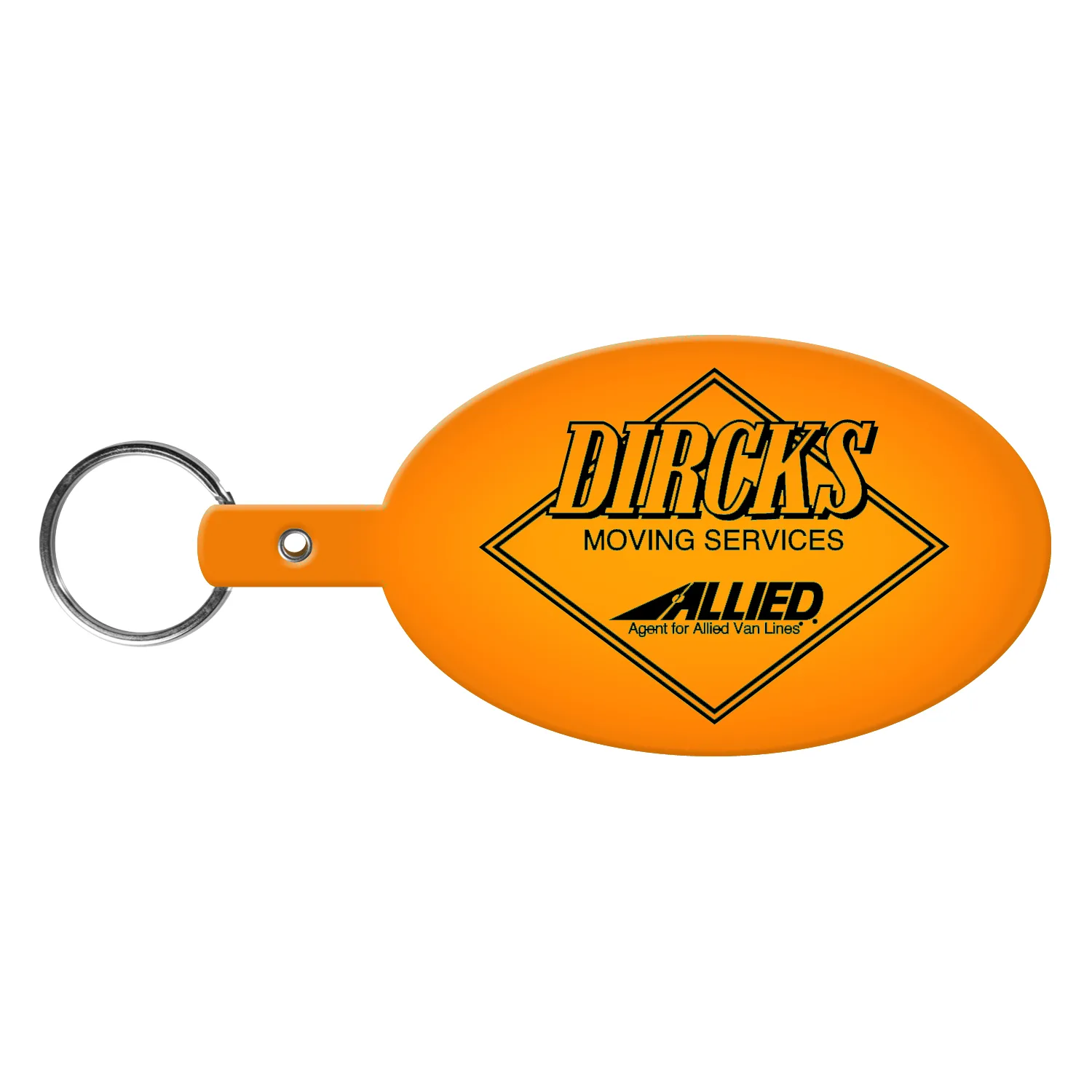 Large Oval Flexible Key Tag view 4