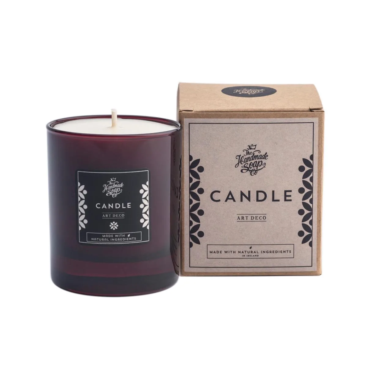 The Handmade Soap Co Soy Wax Candle - Bergamot And Eucalyptus 160G