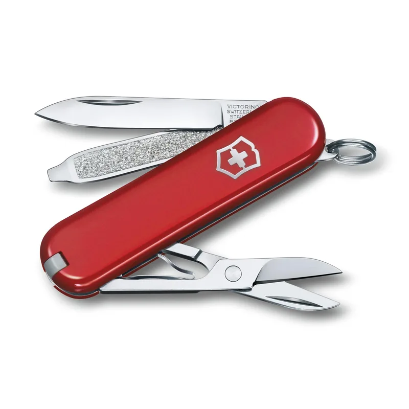 Victorinox Swiss Army Corporate Gifts Knife Classic Sd Classic Colors - Mountain Lake Red