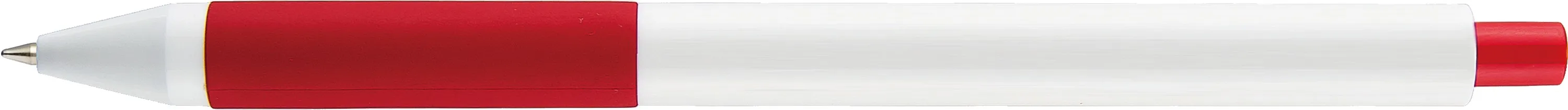 White/Red/Silver Blank Back View