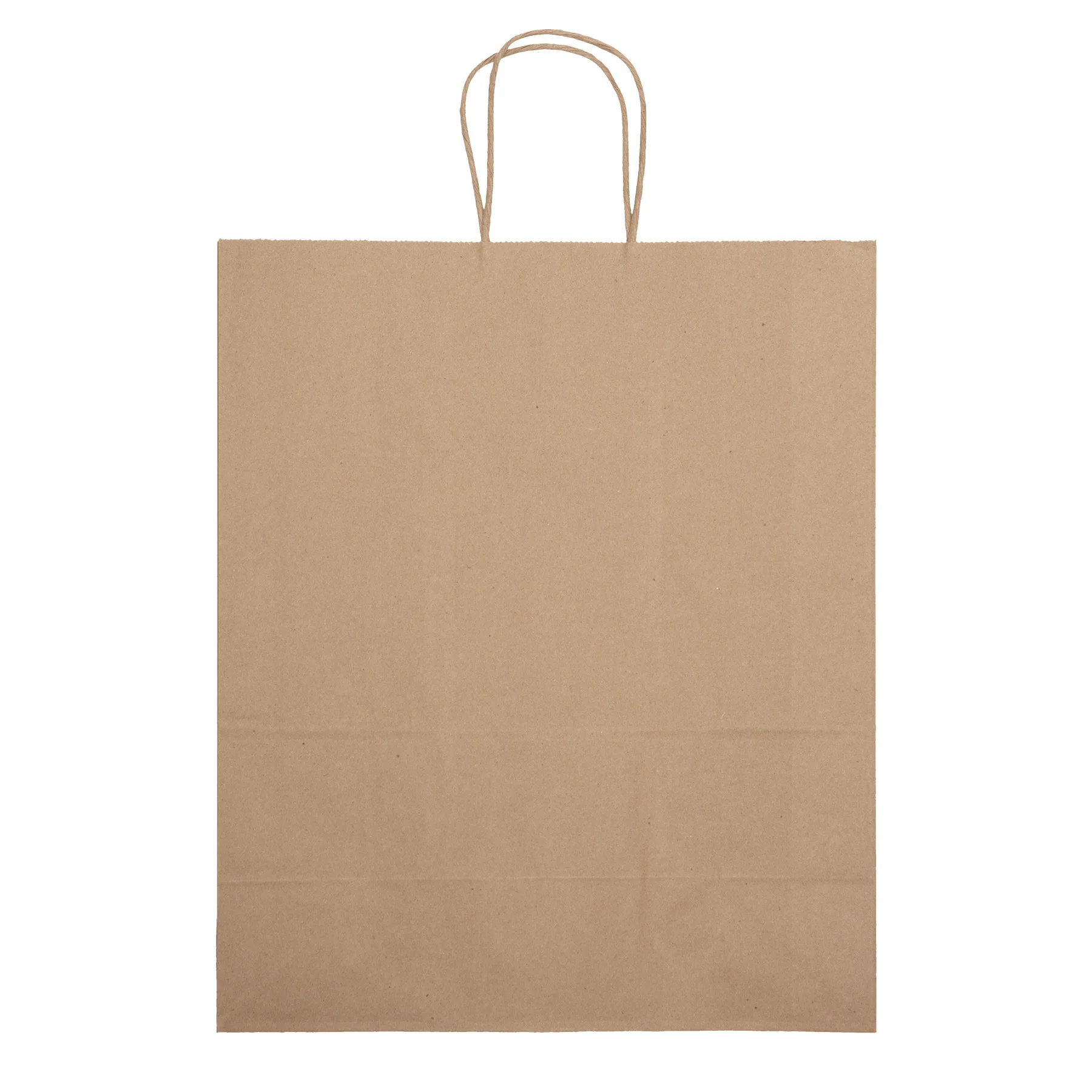 Eco Citation - Kraft-Brown Shopper - ColorVista (13" x 6" x 15") view 2
