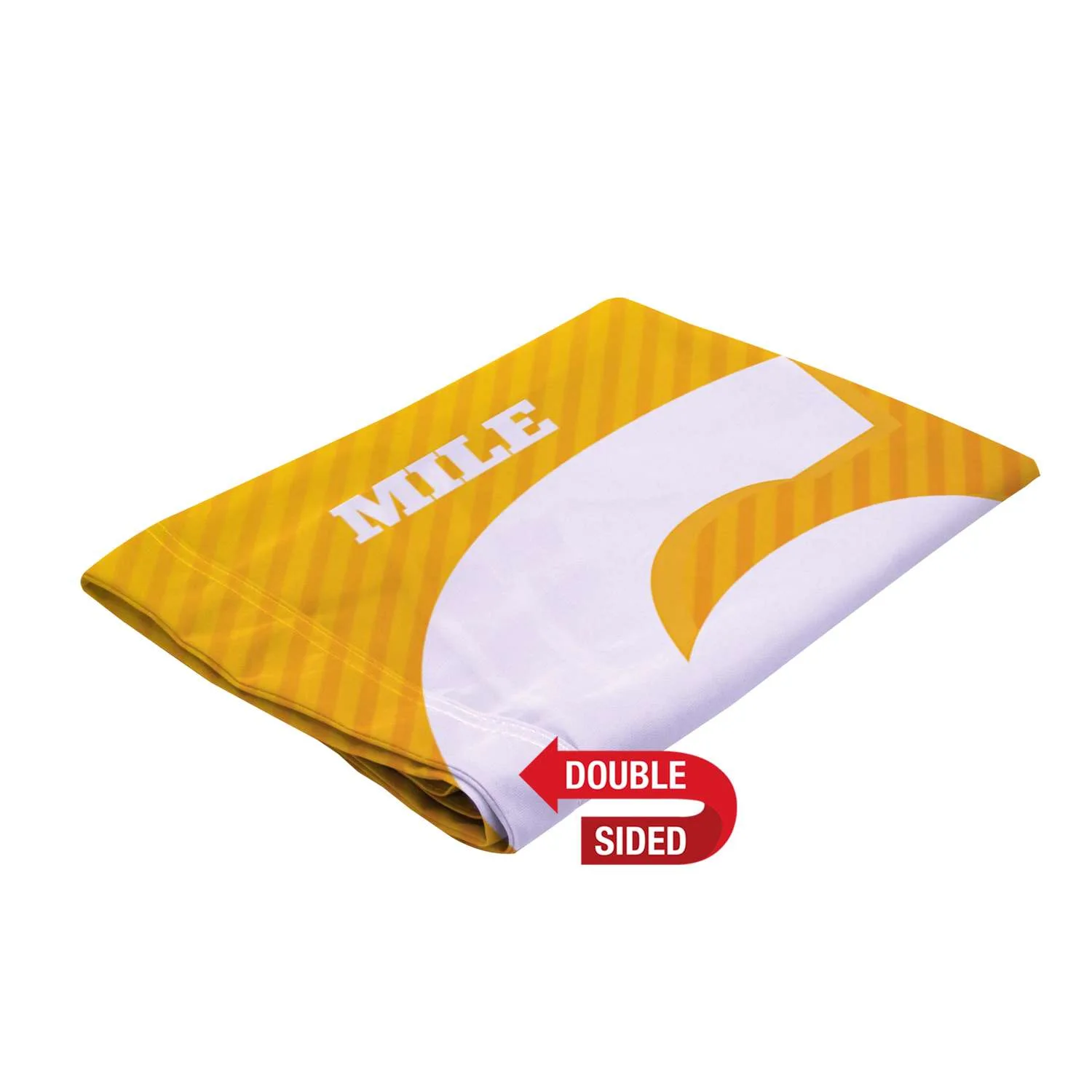 7' Premium Rectangle Sail Sign Flag, 2-Sided