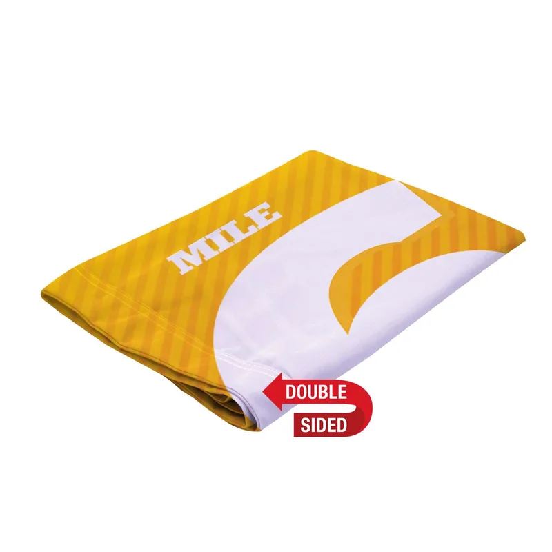 7' Premium Rectangle Sail Sign Flag, 2-Sided