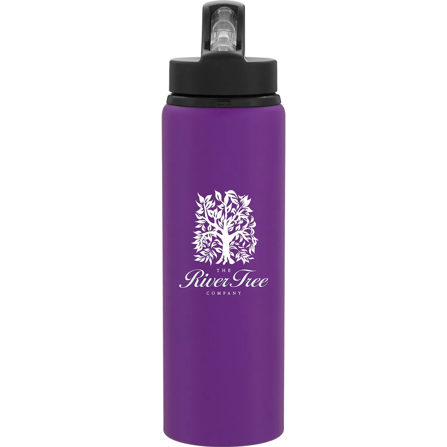 26 oz h2go Virtue Water Bottle (Matte Royal Purple)