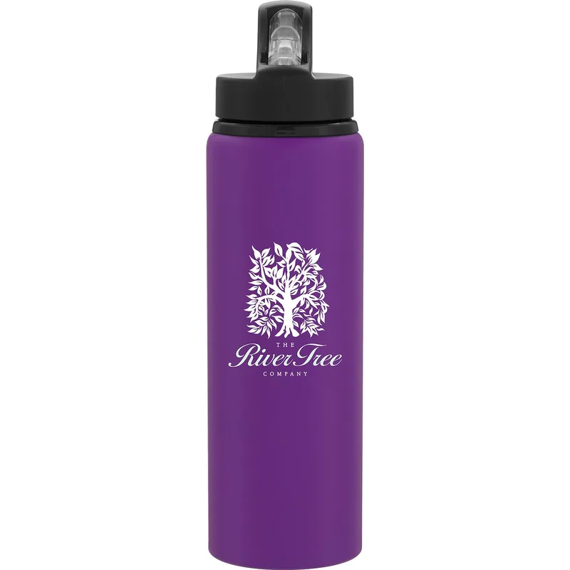26 oz h2go Virtue Water Bottle (Matte Royal Purple)