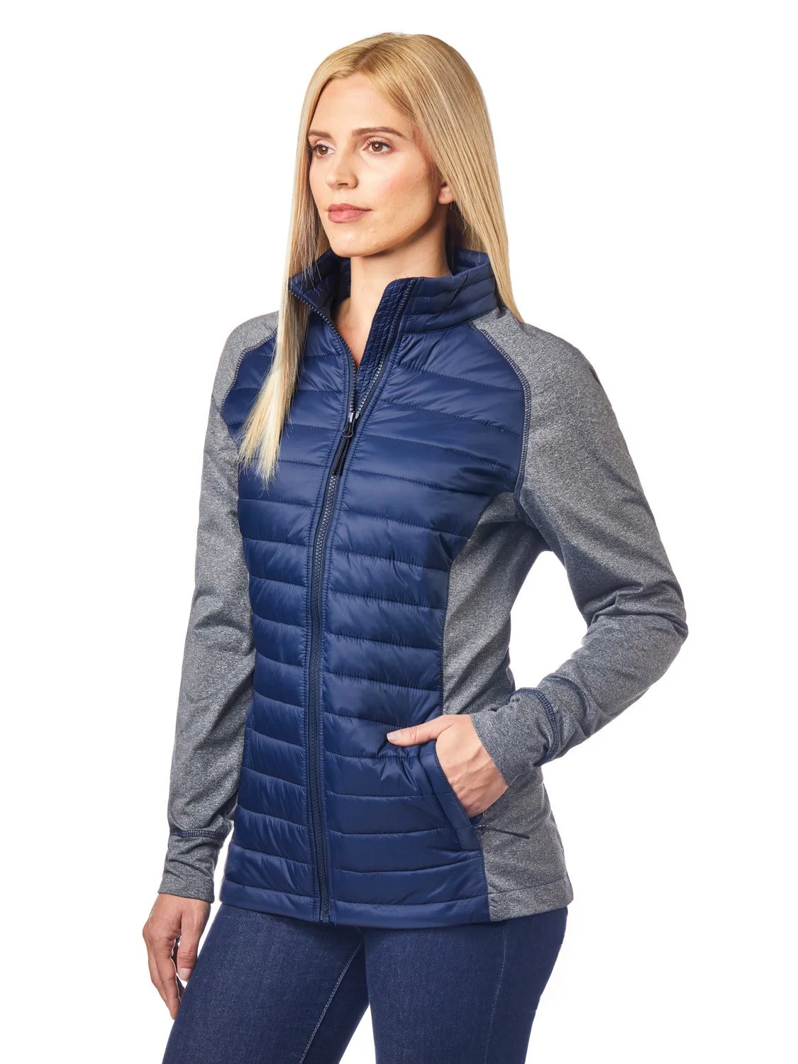 Ladies' Refuge Hybrid Puffer Jacket view 2