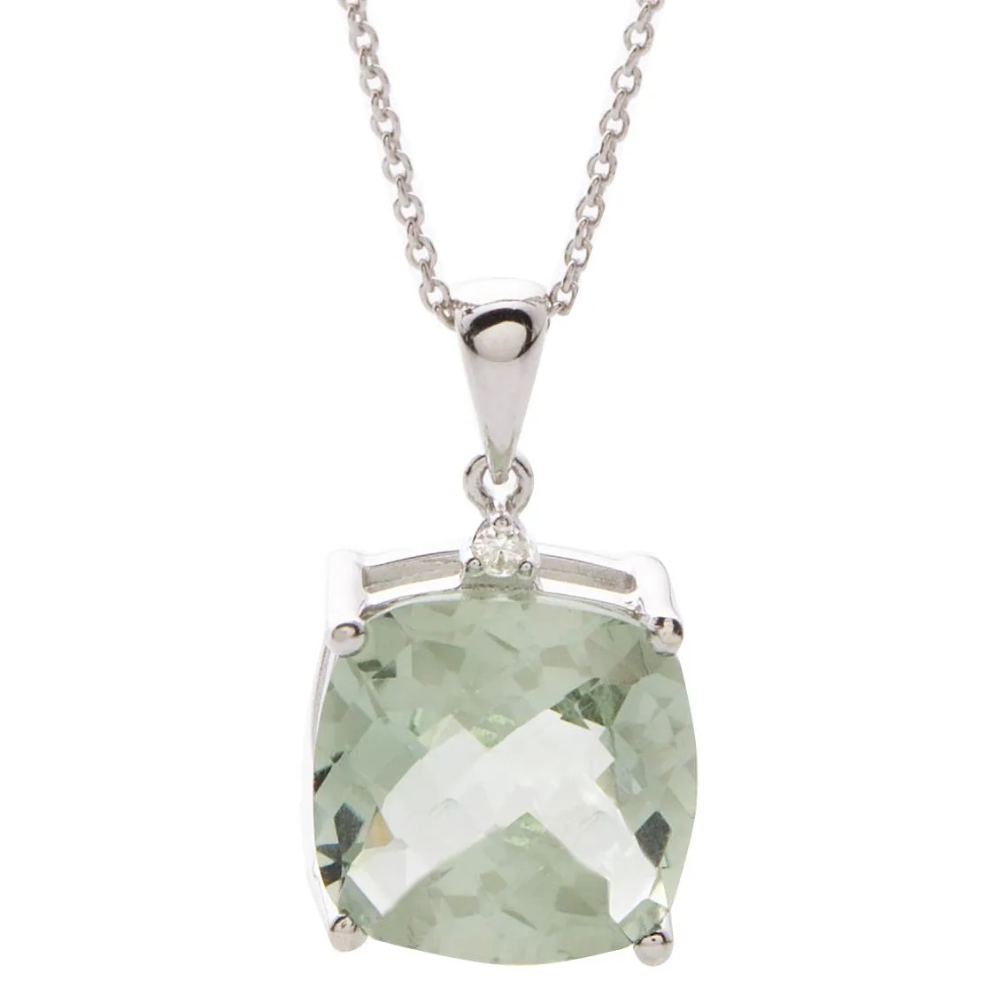 Jilco Inc Green Amethyst Necklace