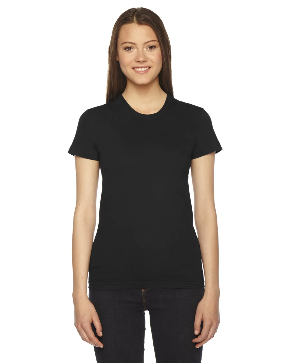 American Apparel Ladies' Fine Jersey Short-Sleeve T-Shirt