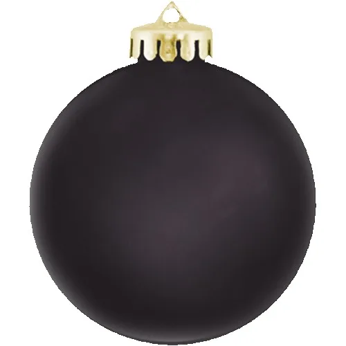 3¼" Satin Finish Round Shatterproof Ornament view 2