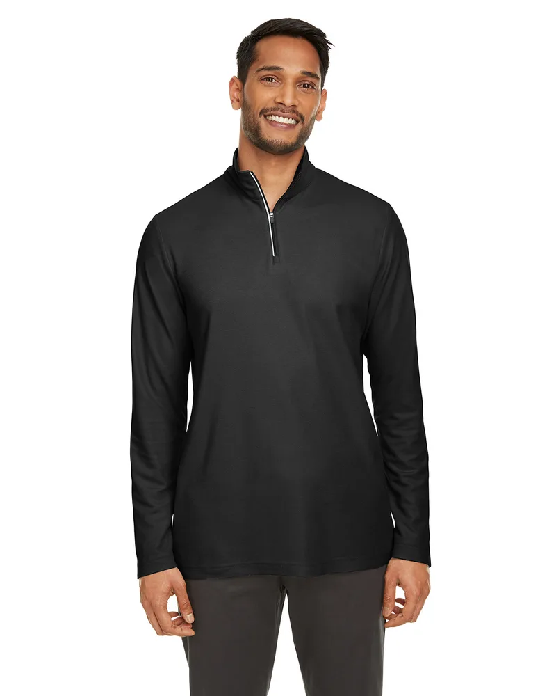 CORE365™ Men's Fusion ChromaSoft™ Pique Quarter-Zip Pullover Shirt
