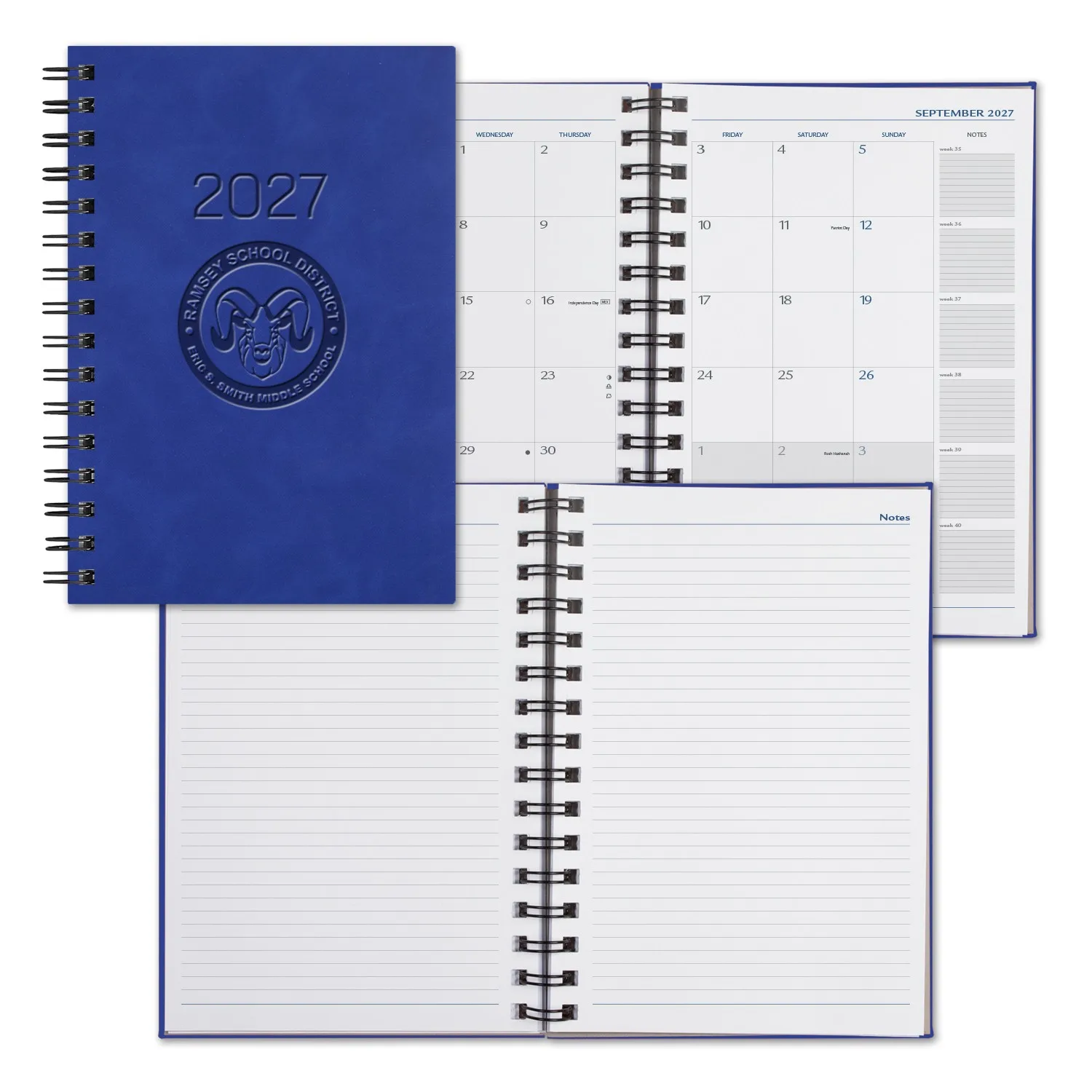 Castelli WireO Chia Medio White Monthly Diary