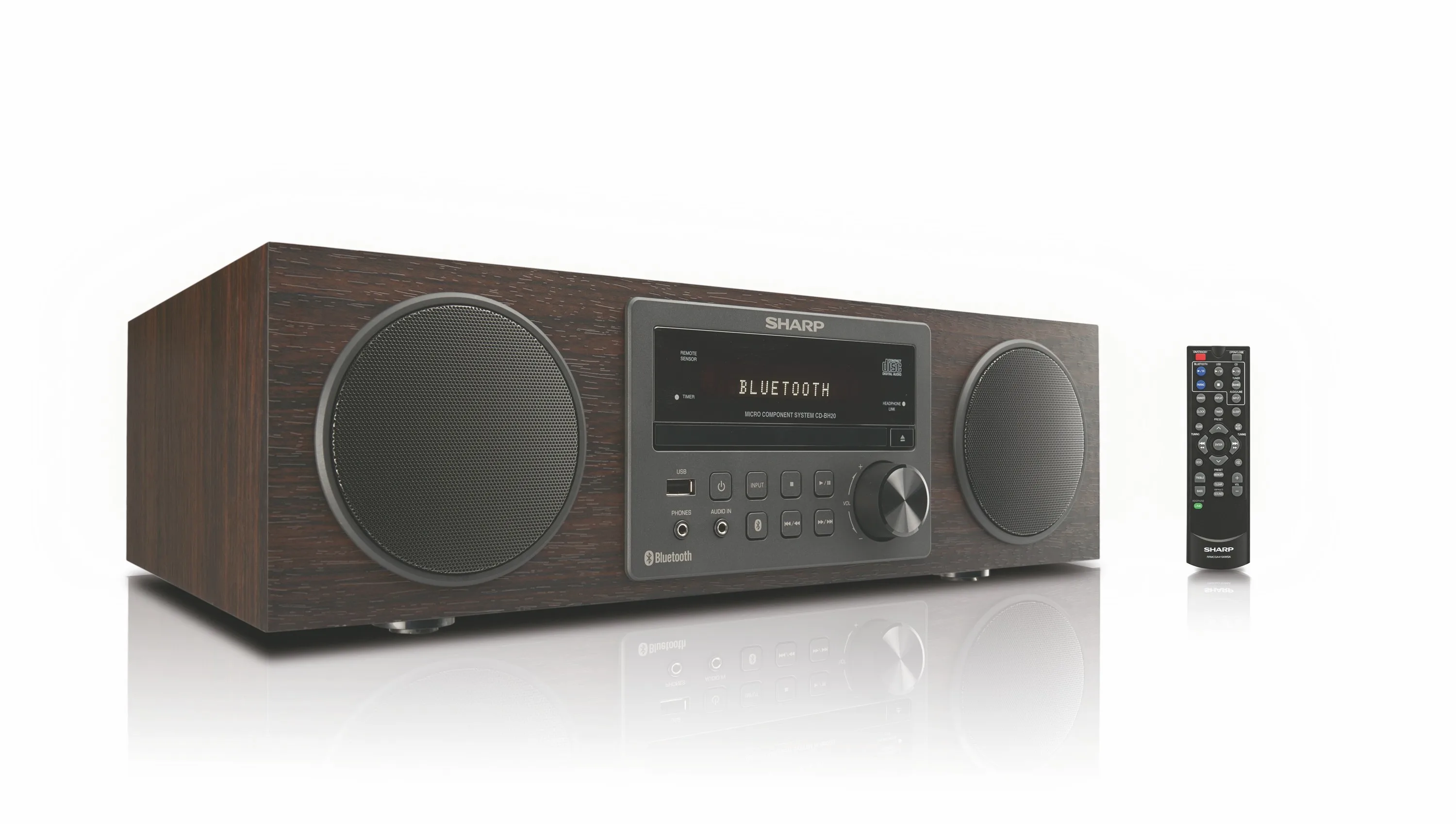 Sharp® Dark Brown Micro Component System Stereo