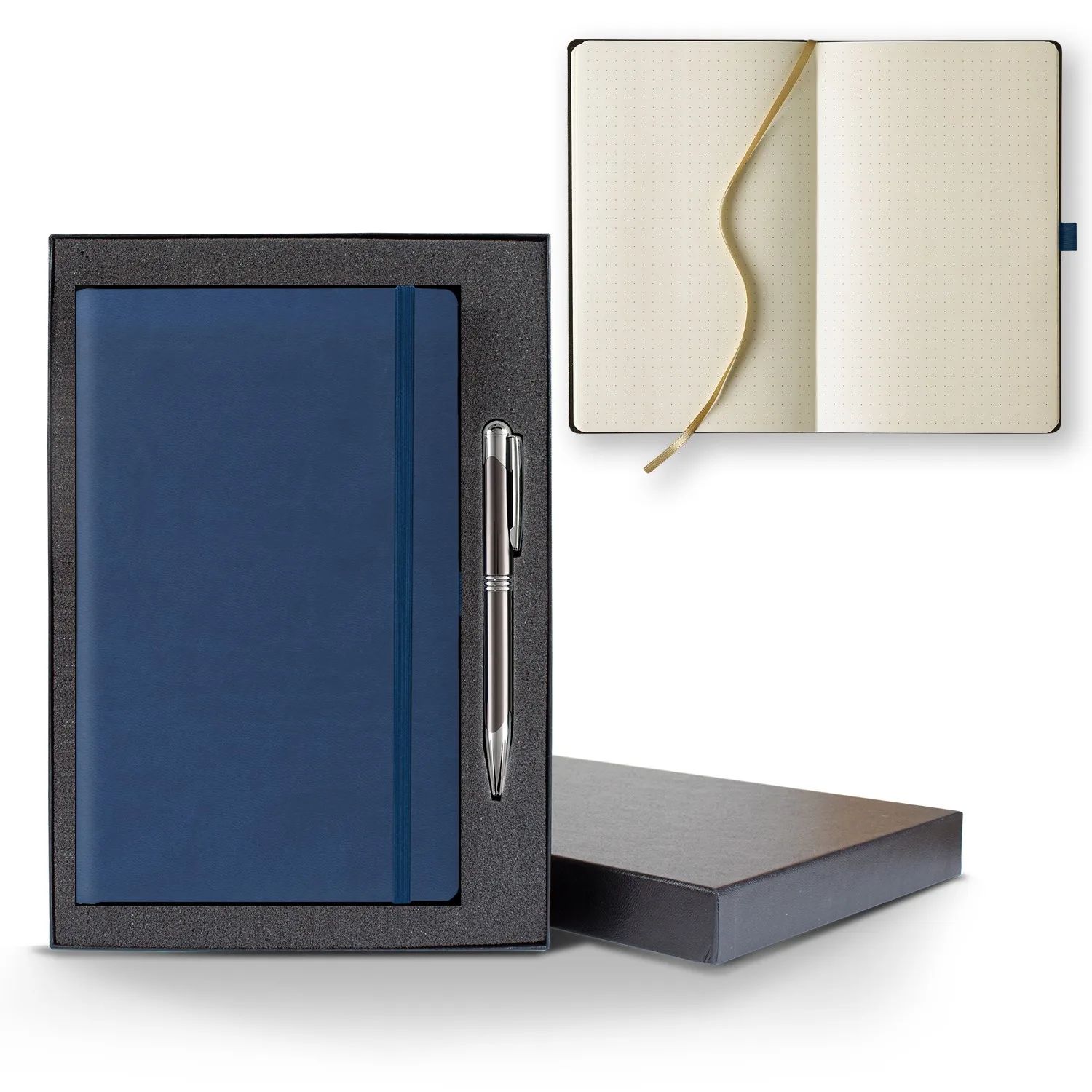 Castelli Tucson Dots Medio Ivory Page Journal Gift Set view 2