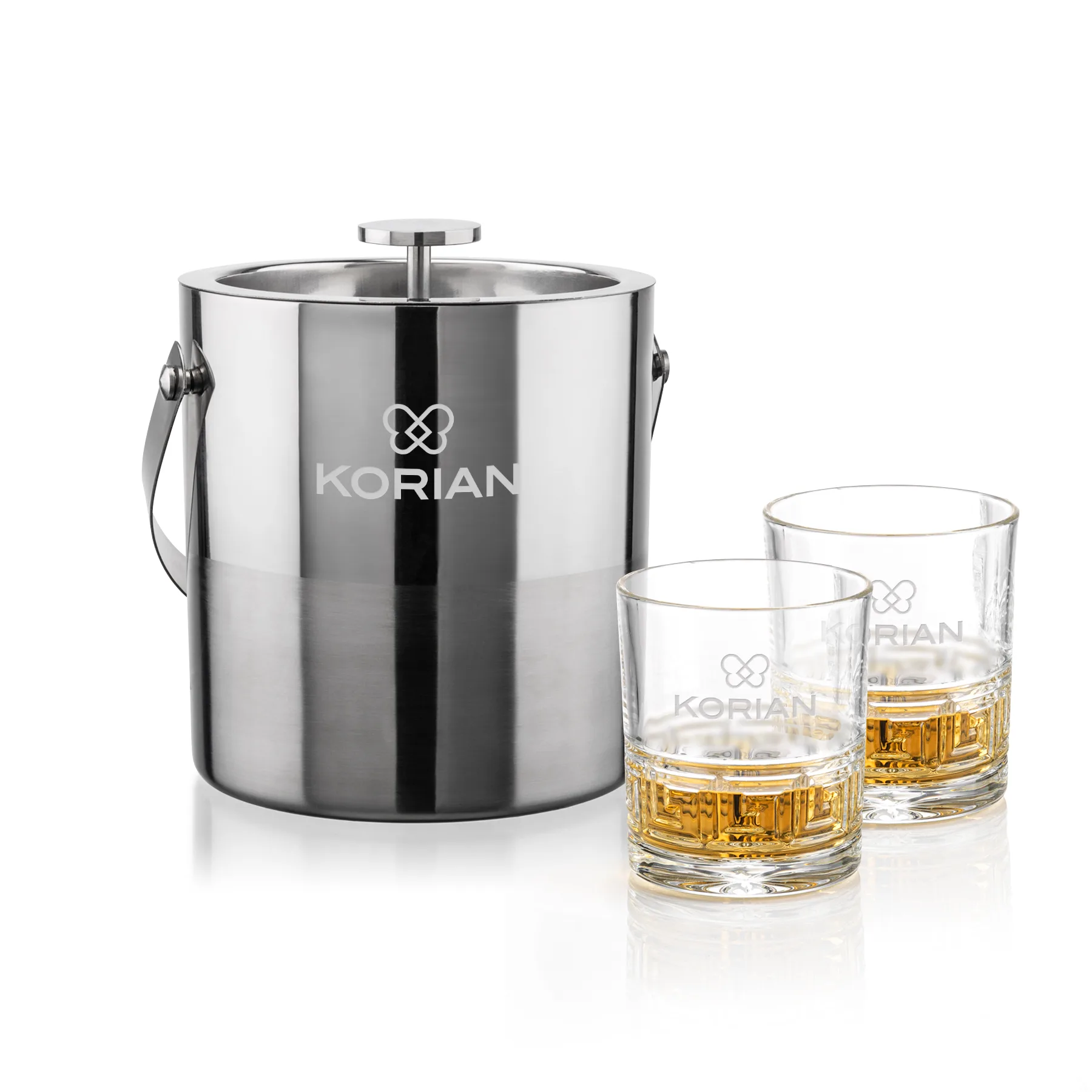 Catania Bucket Set, Laser Engraving, Set of 3