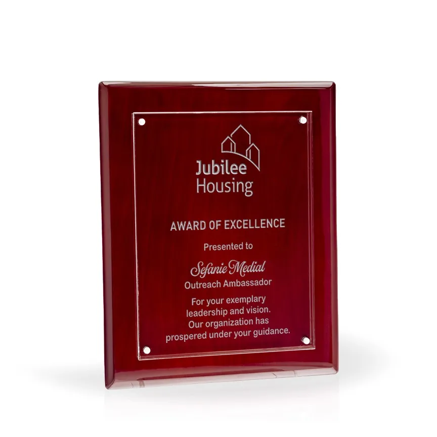 Maxwell Rosewood Plaque