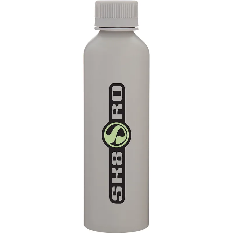 20.9 oz London Water Bottle (Matte Light Gray)