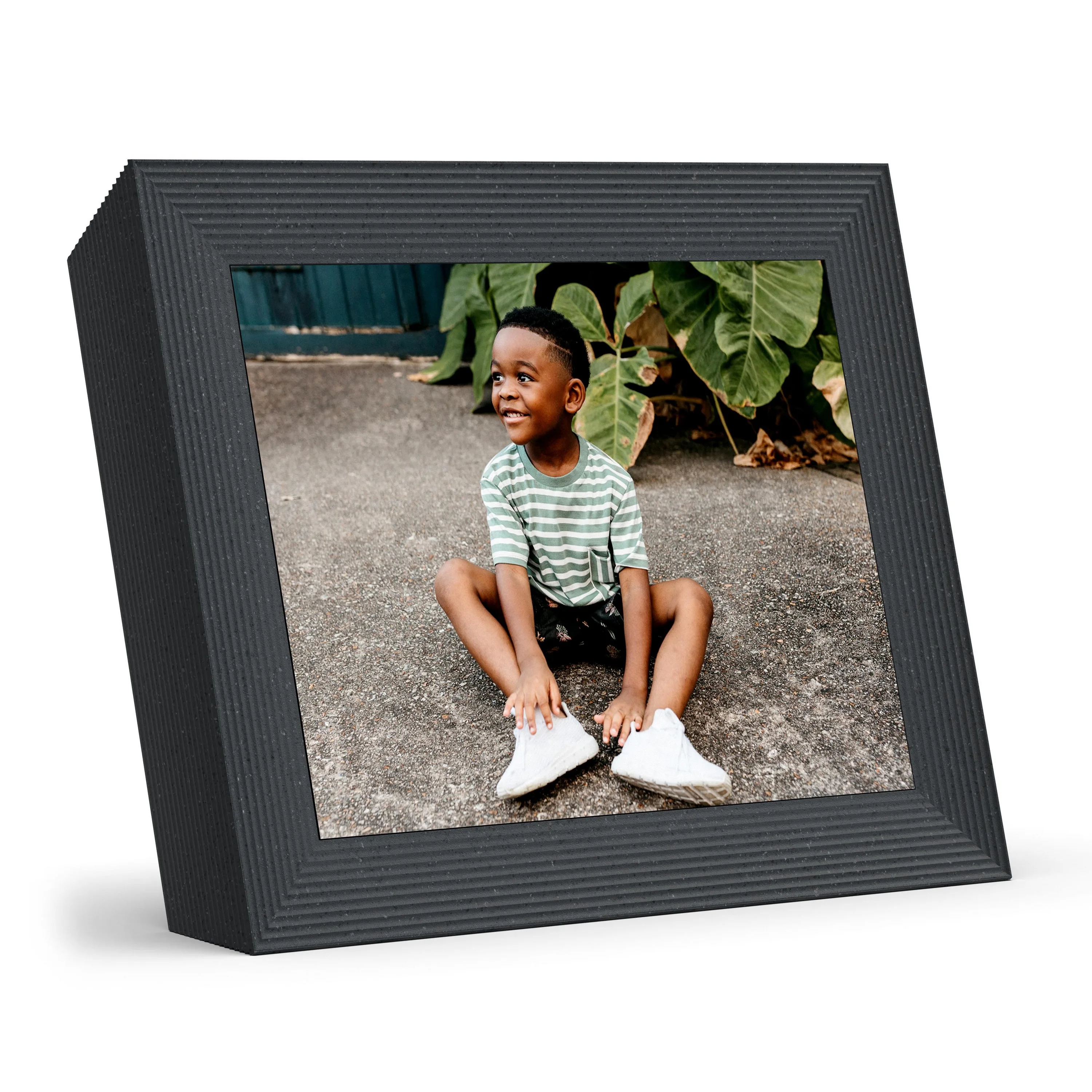 Aura Mason Luxe 2K Smart Digital Picture Frame 9.7" – Pebble
