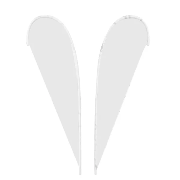 IMPORT 12' Single-Sided Teardrop Flag with Ground Spike view 3