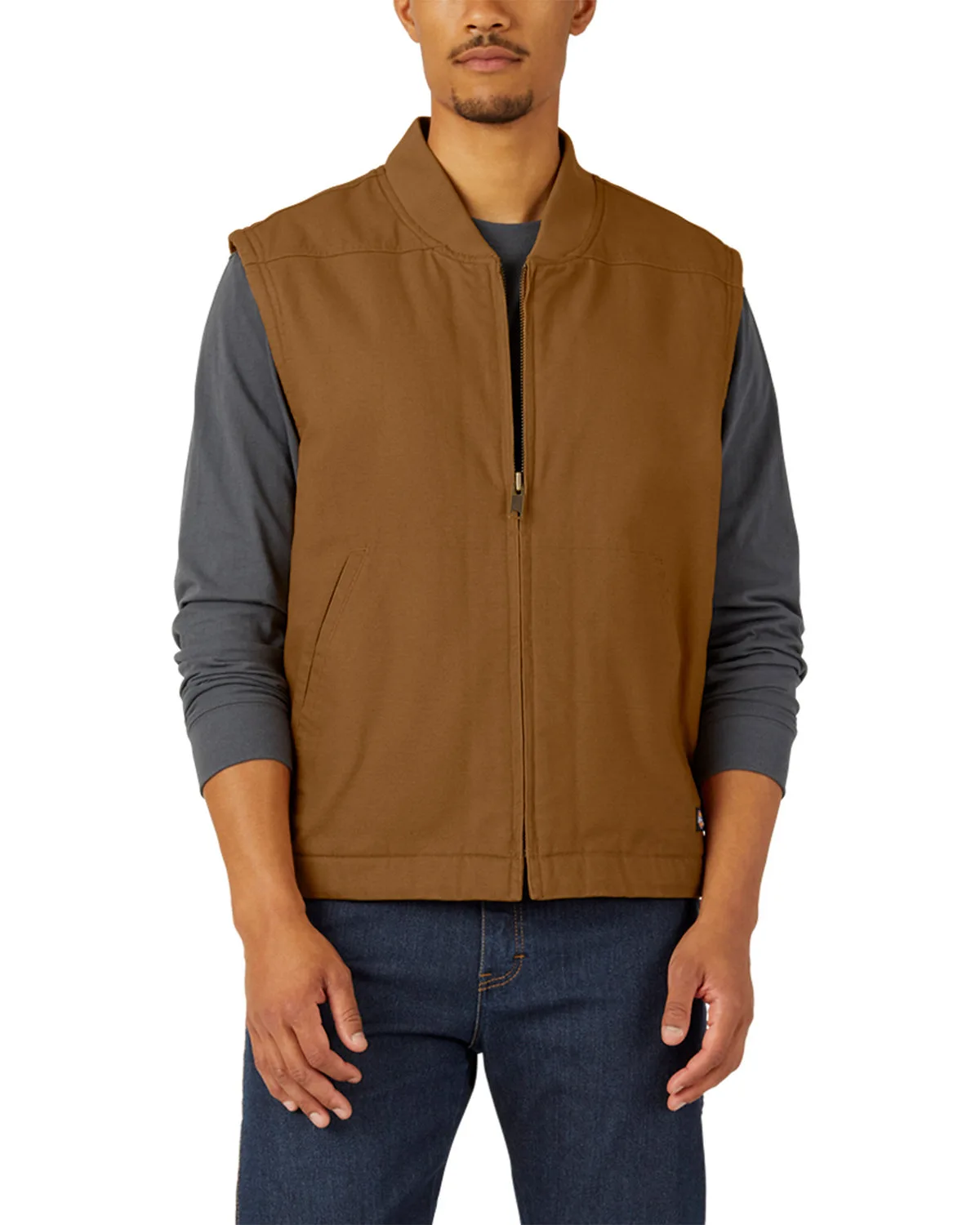 Williamson-Dickie Mfg Co Men's Sherpa-Lined Duck Vest view 2
