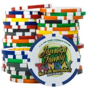 Poker Chip Golf Ball Marker