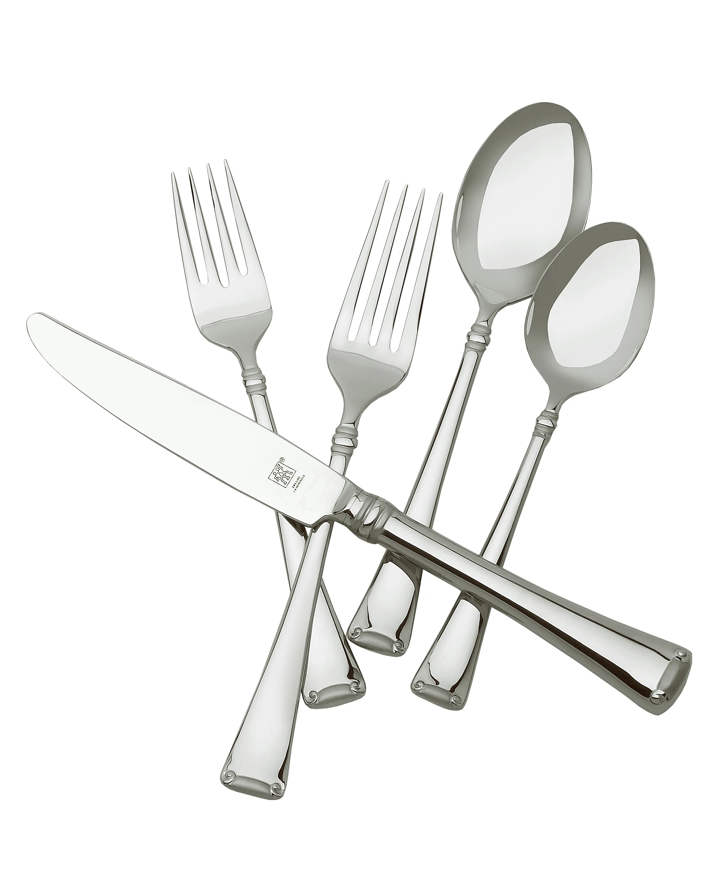 JA Henckels Angelico 45-Piece Flatware Set