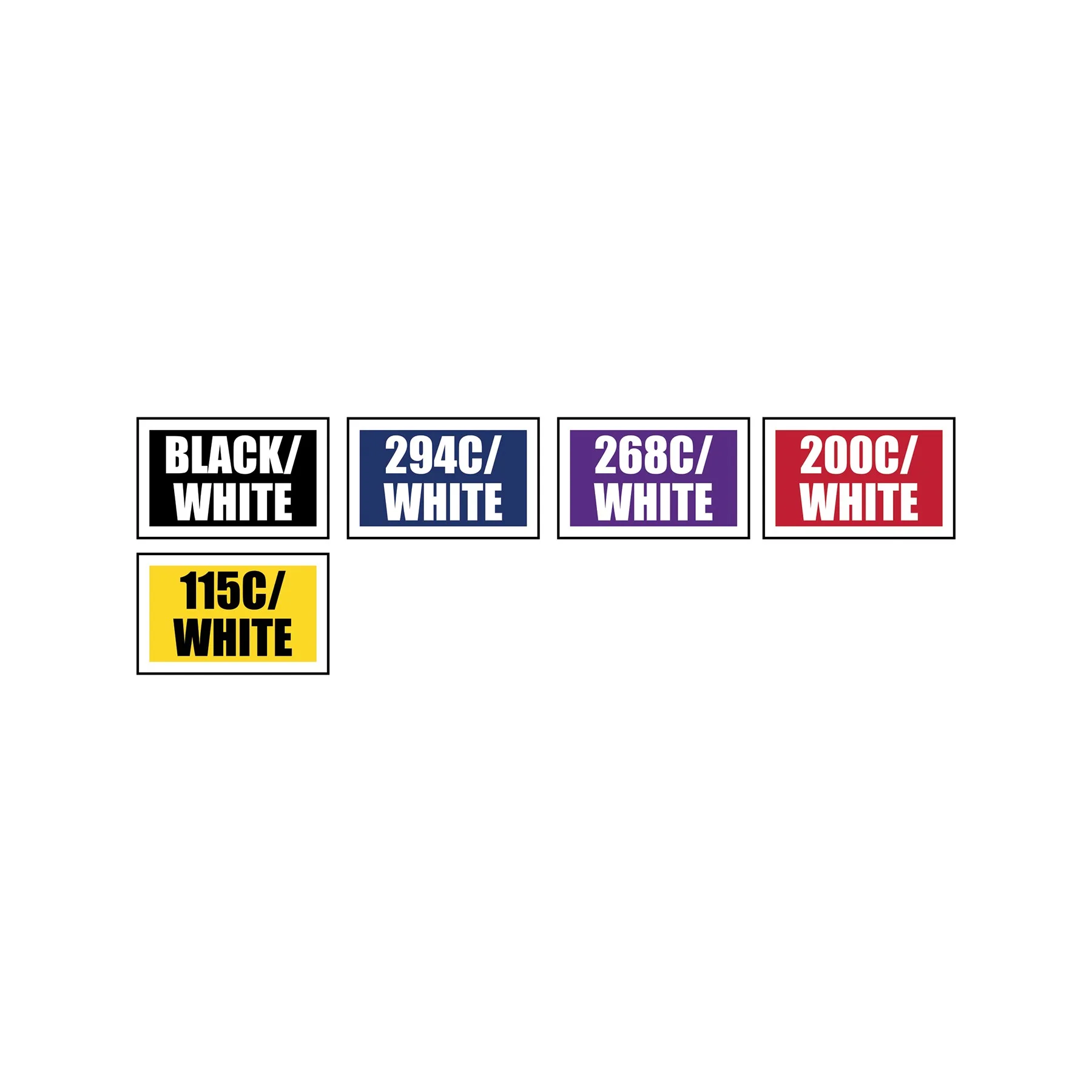 3/4" - 1" White Border Screen Printed Lanyards view 2