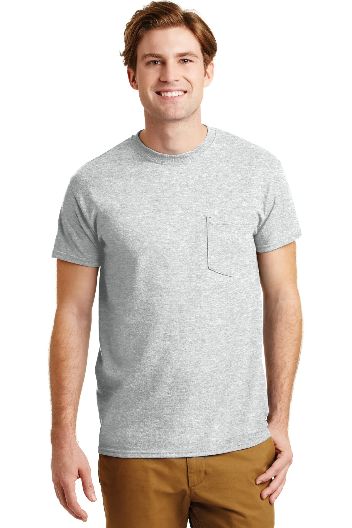 Gildan® - DryBlend® 50 Cotton/50 Poly Pocket T-Shirt. view 7