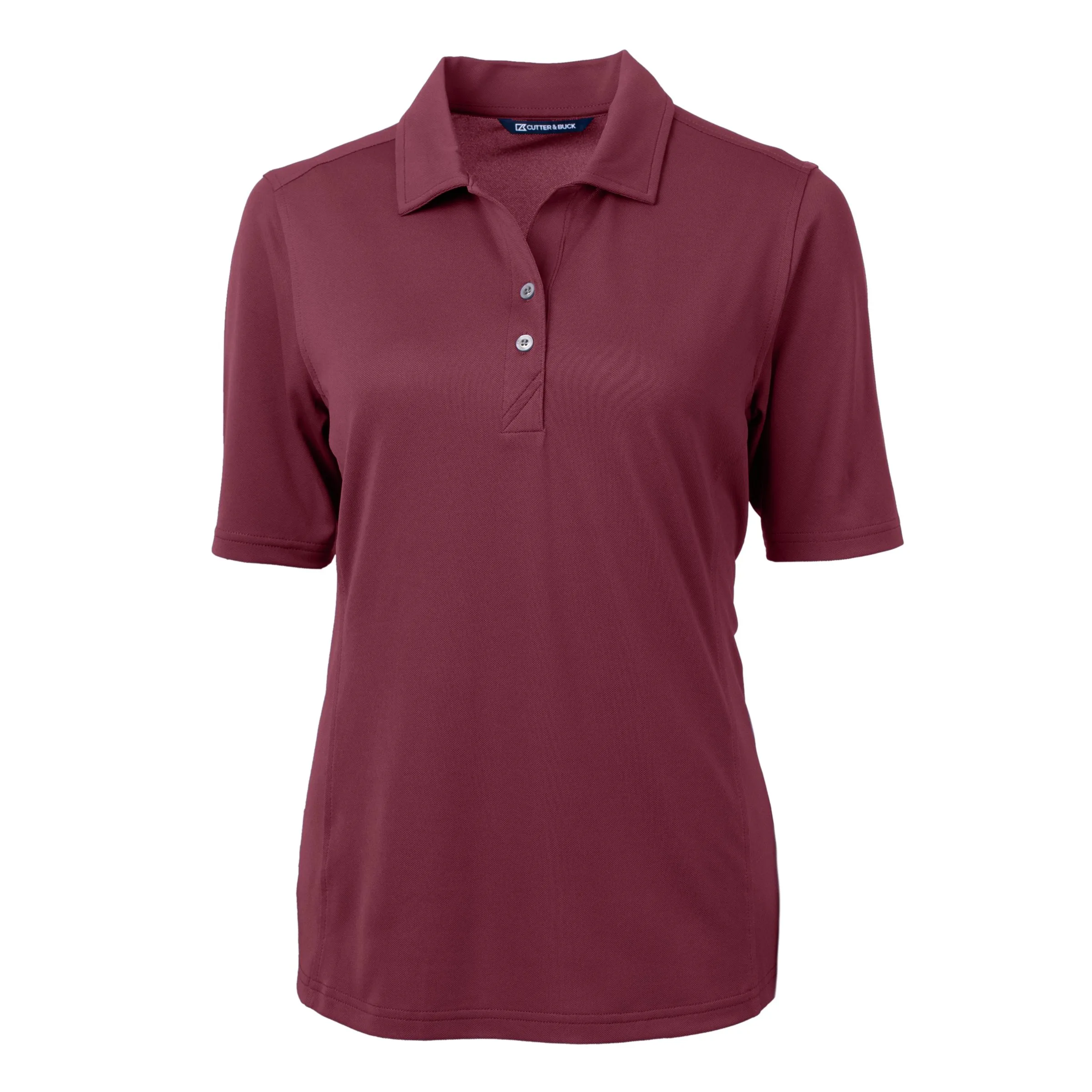 Cutter & Buck Virtue Eco Pique Recycled Womens Polo view 3