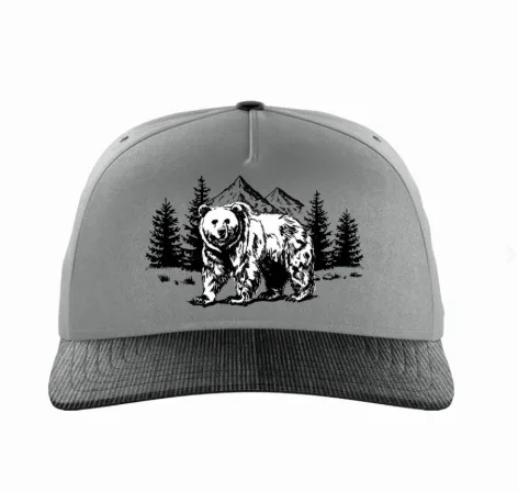 Waggle Grizz Corduroy Brim Hat