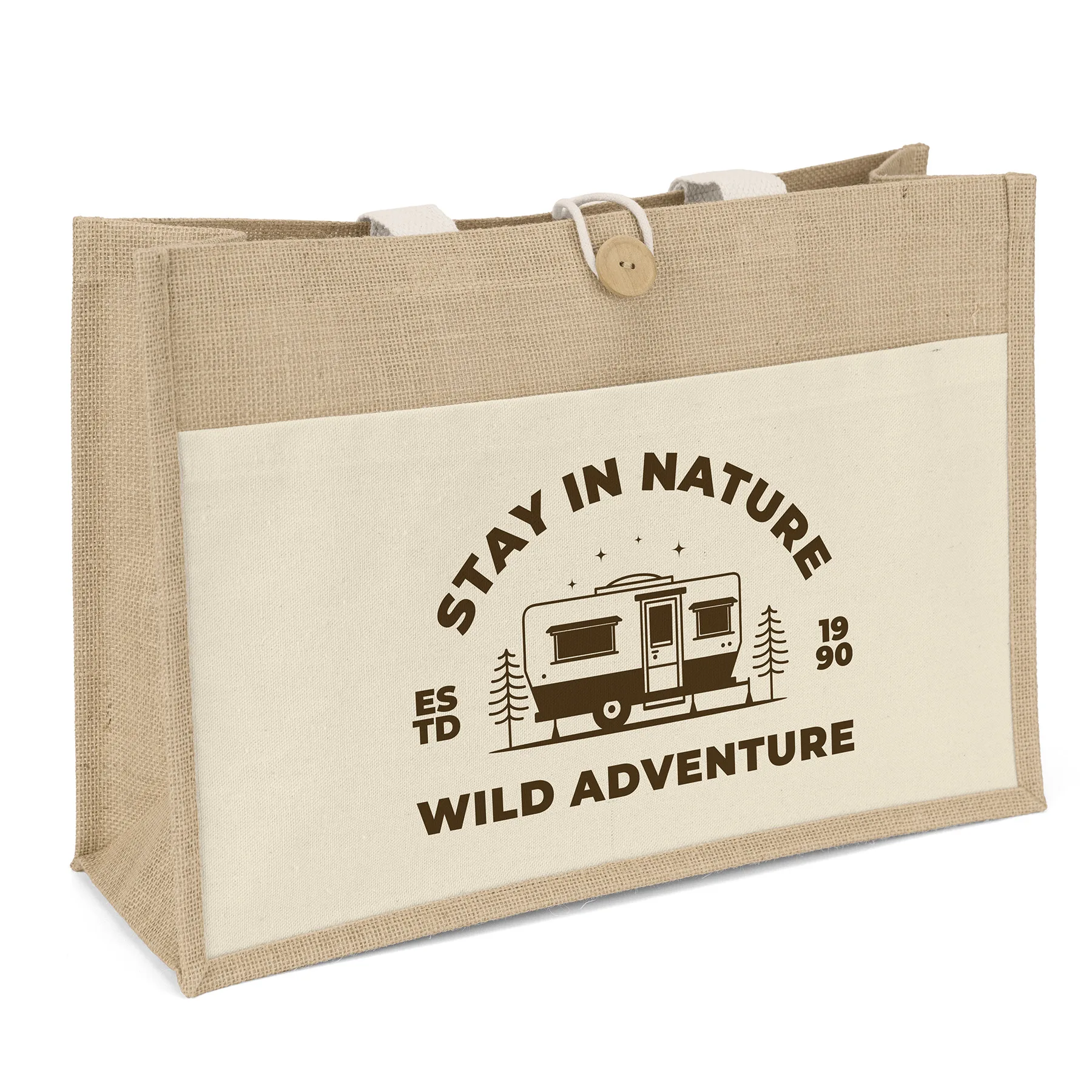 Natural Tan/Beige Logo