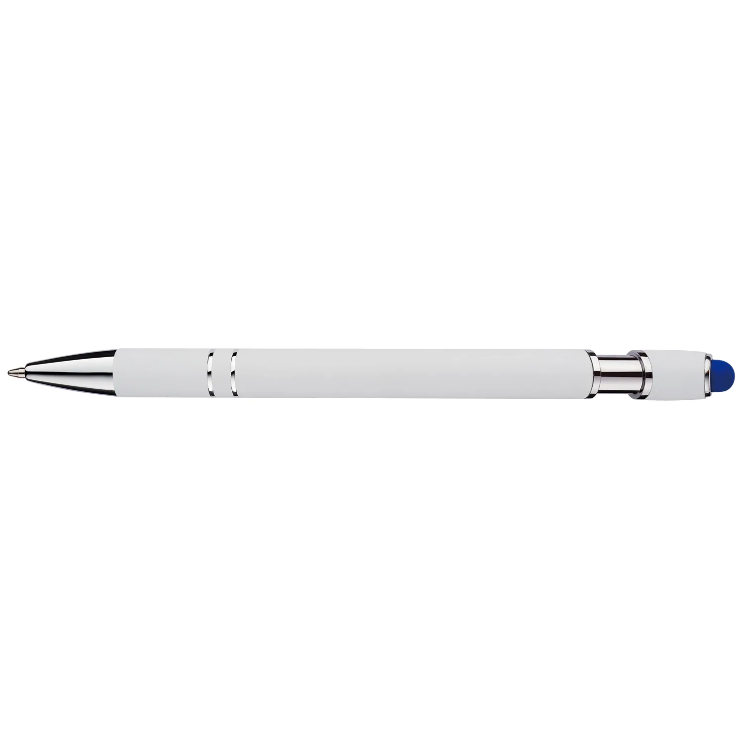 White/Blue Blank Back