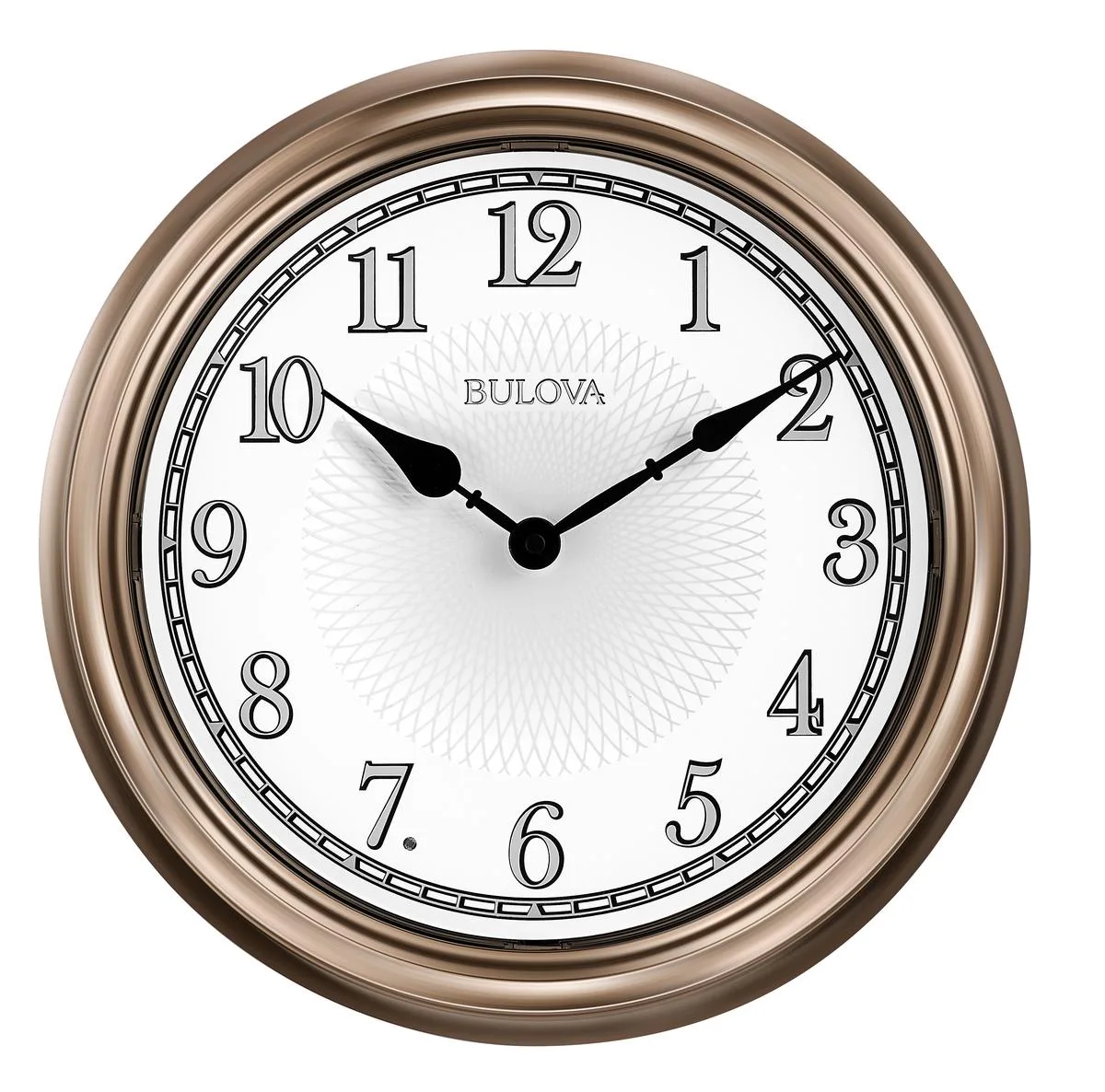 Bulova Clocks Light Time Wall Clock